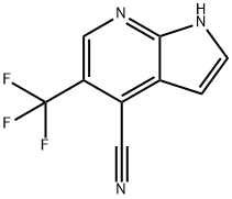 1261365-58-5 5-(Trifluoromethyl)-1H-pyrrolo[2,3-b]pyridine-4-carbonitrile