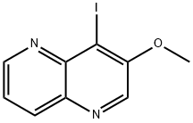 4-Iodo-3-methoxy-1,5-naphthyridine 구조식 이미지