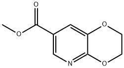 Methyl 2,3-dihydro-[1,4]dioxino[2,3-b]pyridine-7-carboxylate Structure