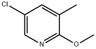 5-Chloro-2-Methoxy-3-Methyl-pyridine Structure