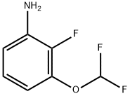 3-(Difluoromethoxy)-2-fluoroaniline 구조식 이미지