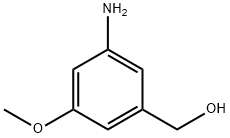 (3-aMino-5-Methoxyphenyl)메탄올 구조식 이미지