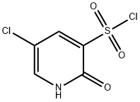 3-Pyridinesulfonyl chloride, 5-chloro-1,2-dihydro-2-oxo- Structure