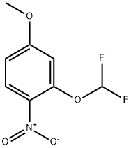 2-(difluoroMethoxy)-4-Methoxy-1-nitrobenzene Structure