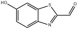 6-Hydroxybenzothiazole-2-carboxaldehyde 구조식 이미지