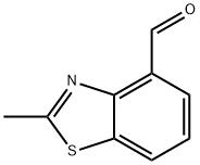 2-Methylbenzothiazole-4-carboxaldehyde 구조식 이미지