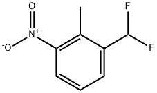 Benzene, 1-(difluoromethyl)-2-methyl-3-nitro- Structure