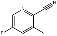 5-Fluoro-3-methyl-pyridine-2-carbonitrile Structure