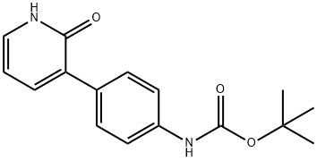 3-(4-BOC-Aminophenyl)-2-hydroxypyridine Structure