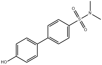 4'-Hydroxy-N,N-diMethyl-[1,1'-biphenyl]-4-sulfonaMide Structure