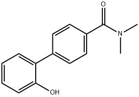 2-[4-(N,N-Dimethylaminocarbonyl)phenyl]phenol Structure