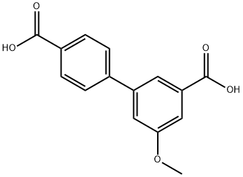 3-(4-Carboxyphenyl)-5-Methoxybenzoic acid Structure