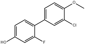 4-(3-클로로-4-메톡시페닐)-3-플루오로페놀 구조식 이미지