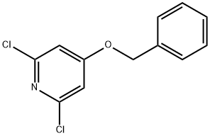 2,6-Dichloro-4-(phenylmethoxy)pyridine 구조식 이미지