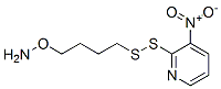 1-(aminooxy)-4-((3-nitro-2-pyridyl)dithio)butane Structure