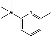 TRIMETHYL-(6-METHYL-2-PYRIDYL)STANNANE 구조식 이미지