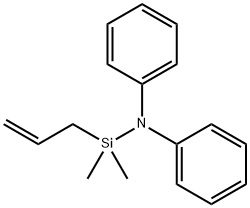 allyldimethylsilyl-N,N-diphenylamine Structure