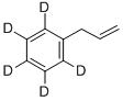 알릴벤젠-2,3,4,5,6-D5 구조식 이미지