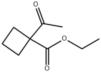 Ethyl 1-acetylcyclobutane-1-carboxylate Structure