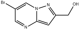 (6-Bromopyrazolo[1,5-a]pyrimidin-2-yl)methanol 구조식 이미지