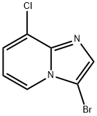 3-bromo-8-chloroimidazo[1,2-a]pyridine Structure