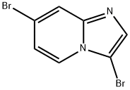 IMidazo[1,2-a]pyridine, 3,7-dibroMo- Structure