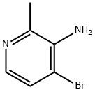 4-Bromo-2-methyl-3-pyridinamine Structure