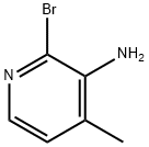 3-Amino-2-bromo-4-picoline 구조식 이미지