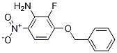 3-(benzyloxy)-2-fluoro-6-nitroaniline 구조식 이미지