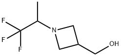 [1-(2,2,2-Trifluoro-1-methyl-ethyl)-azetidin-3-yl]-methanol Structure