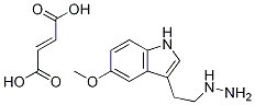 3-(2-hydrazinylethyl)-5-Methoxy-1H-indole fuMarate Structure