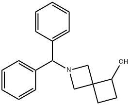 2-Benzhydryl-2-azaspiro[3.3]heptan-5-ol Structure