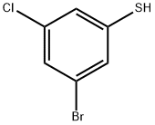 3-Bromo-5-chlorobenzenethiol 구조식 이미지