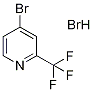 4-브로모-2-(트리플루오로메틸)피리딘브롬화수소산염 구조식 이미지