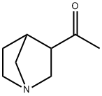 Ethanone, 1-(1-azabicyclo[2.2.1]hept-3-yl)- (9CI) Structure