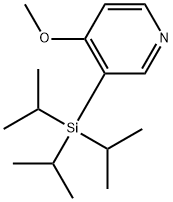 4-METHOXY-3-(TRIISOPROPYLSILYL)PYRIDINE Structure