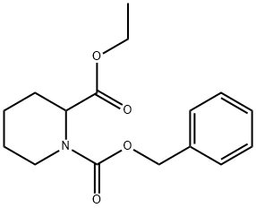 에틸1-CBZ-피페리딘-2-카르복실레이트 구조식 이미지