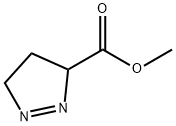 3H-피라졸-3-카르복실산,4,5-디히드로-,메틸에스테르(9Cl) 구조식 이미지