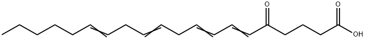 5-oxo-6,8,11,14-eicosatetraenoic acid Structure