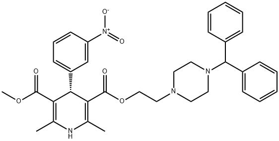 (S)-(+)-Manidipine Structure