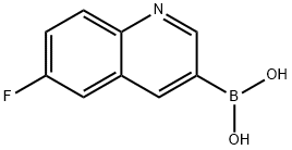 (6-fluoroquinolin-3-yl)boronic acid Structure