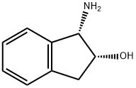 (1S,2R)-(-)-cis-1-Amino-2-indanol Structure