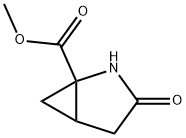 2-Azabicyclo[3.1.0]hexane-1-carboxylicacid,3-oxo-,methylester(9CI) Structure