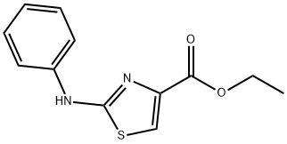 에틸2-(페닐아미노)-4-티아졸카르복실레이트 구조식 이미지