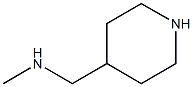 METHYL-PIPERIDIN-4-YLMETHYL-AMINE Structure