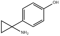 4-(1-aMinocyclopropyl)phenol hydrochloride Structure