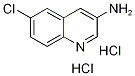 3-Amino-6-chloroquinoline dihydrochloride 구조식 이미지