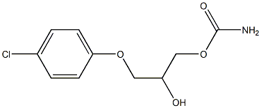 chlorphenesin carbamate Structure