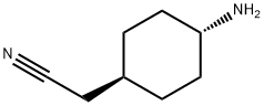 trans (4-Amino-cyclohexyl)-acetonitrile Structure