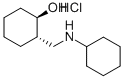 2-TRANS-(CYCLOHEXYLAMINOMETHYL)-1-CYCLOHEXANOL HYDROCHLORIDE Structure